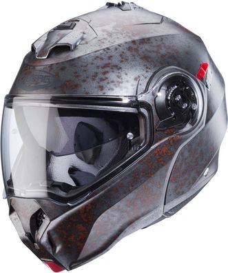 Caberg Motorrad Klapphelm Duke Evo Rusty Grau/Braun