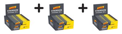 3 x Powerbar Energize Bar (15x55g) Banana Punch