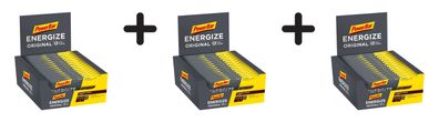 3 x Powerbar Energize Bar (15x55g) Cookies and Cream