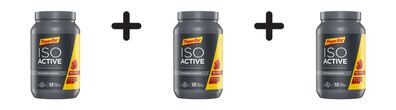 3 x Powerbar Isoactive (1320g) Red Fruit Punch