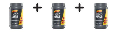 3 x Powerbar Isoactive (600g) Red Fruit Punch