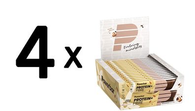 4 x Powerbar Protein Plus Fibre Bar (16x35g) Raspberry-Joghurt