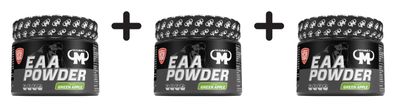 3 x Mammut EAA Powder (250g) Green Apple