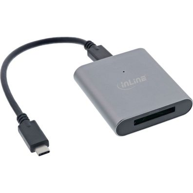 InLine® 66771 Card Reader USB 3.2 Gen.2 USB-C oder USB A, für CFexpress Typ-B Karten