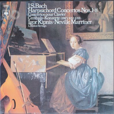 CBS Masterworks 77335 - Harpsichord Concertos Nos. 1-8