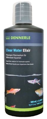 Dennerle Clear Water Elixier 500ml - Klärt das Wasser von Schwebepartikeln