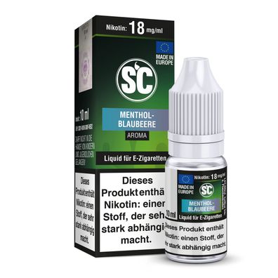 SC - Menthol-Blaubeere - Liquid