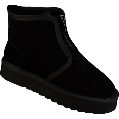 Biosoft Damen Boots Biosoft Midi Boot Mid Zip Größe 37-43 | Damen Stiefel Winter