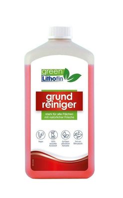 Green by Lithofin Grundreiniger 1 L Stark für alle Flächchen mit der Kraft der Natur