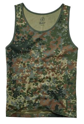 Brandit T-Shirt Tank Top in Flecktarn