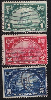 USA [1924] MiNr 0290-92 ( O/used ) [01]