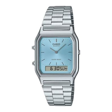 Casio - AQ-230A-2A1MQYES - Armbanduhr - Damen - Quarz - Collection RETRO