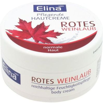 Elina Rotes Weinlaub Creme 150ml Hautcreme