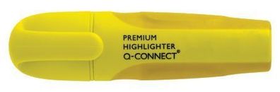 Q-Connect® KF16035 Textmarker Premium - ca. 2 - 5 mm, gelb