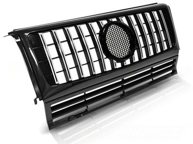Kühlergrill Mercedes W463 90-12 SPORT Schwarz CHROM