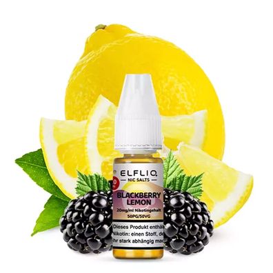 ELFLIQ - Blackberry Lemon - Nikotinsalz Liquid