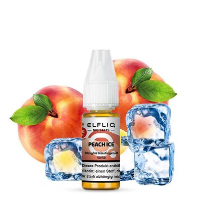 ELFLIQ - Peach Ice - Nikotinsalz Liquid