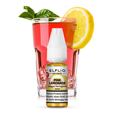 ELFLIQ - Pink Lemonade - Nikotinsalz Liquid