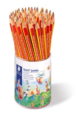 Staedtler 1274 KP50 Regenbogenstift Noris Club, dreieckig, 50er Köcher