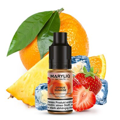 Maryliq - Citrus Sunrise - Nikotinsalz Liquid