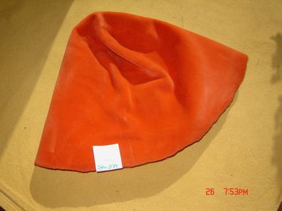 Hutstumpen Haarstumpen Velour orange 60 gr Ü 55cm Rd 85cm Stu 579