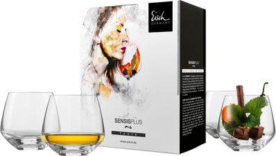 EISCH 4 Whiskygläser 518/14 im Geschenkkarton SKY Sensisplus 25185140