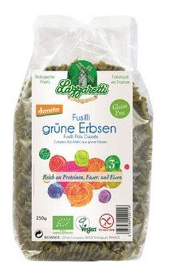 Lazzaretti Fusilli grüne Erbsen demeter Lazzaretti 250g