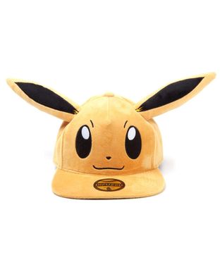 Pokémon - Eevee Plush Snapback Brown