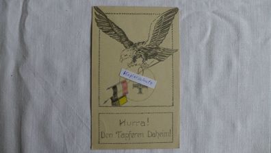 AK Chemnitz Feldpostkarte Eduard Beyer Tintenfabrik + private Zeichnung I. WK Sachsen