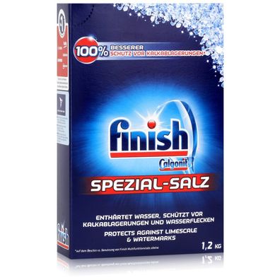 2x finish Spezial-Salz Spülmaschine 5x Power 1,2kg