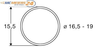 Roco H0 40072 Haftringsatz 10Stk. 16,5 bis 19mm