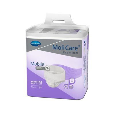 4x MoliCare Premium Mobile, 8 Tropfen, S - 4052199275529 | Packung (14 Stück)