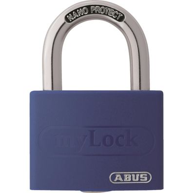 ABUS 802829 Vorhängeschl myLockT65AL/40 bl