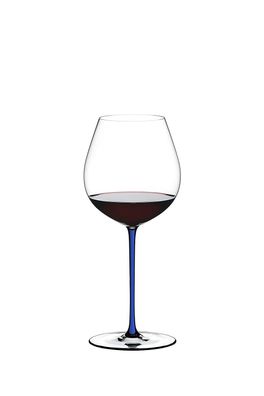 Riedel Vorteilsset 6 x 1 Glas FATTO A MANO OLD WORLD PINOT NOIR Dunkelblau 4900/0