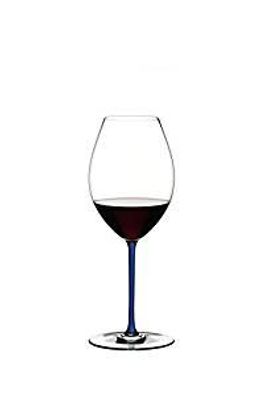 Riedel Vorteilsset 4 x 1 Glas FATTO A MANO OLD WORLD SYRAH Dunkelblau 4900/41D