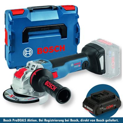 Bosch Akku-Winkelschleifer 18V GWX 18V-10 SC