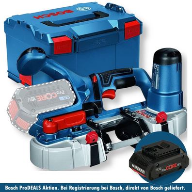 Bosch Akku-Bandsäge 18V GCB 18V-63