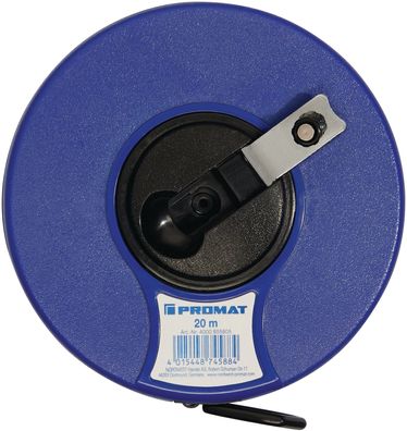 Kapselbandmaß L.50m Band-B.13mm mm/cm EG III ABS Nylon-Fiber PROMAT