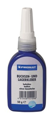 Buchsen-/Lagerkleber hf. hv. grün 50g Flasche PROMAT Chemicals