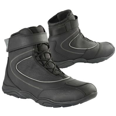 Büse B57 Kurzstiefel Schwarz/Silber