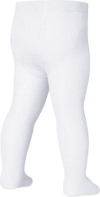 Playshoes Kinder Strumpfhose Uni Weiß