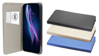 cofi1453® Elegante Buch-Tasche Hülle Smart Magnet kompatibel mit Motorola MOTO