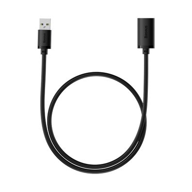 USB 3.0-Verlängerungskabel 0,5 m Baseus AirJoy-Serie – schwarz