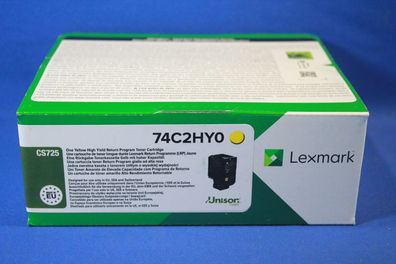 Lexmark 74C2HY0 Toner Yellow -A