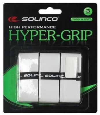 Solinco Hyper Grip x 3er Pack White