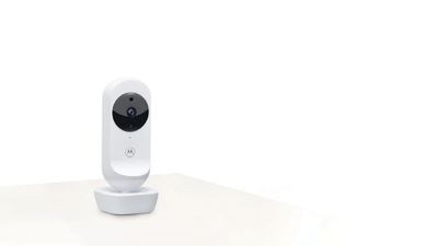 VM35 5" Baby-Monitor Video-Babyphone mit Farbdisplay Infrarot-Nachtsicht und Tempe