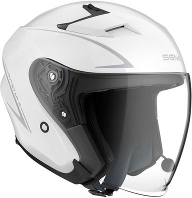 Sena Motorrad Jethelm Outstar S Weiß