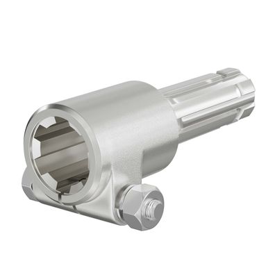 Zapfwelle 140mm Buchse Keilwellenaufnahme 1 3/8" Z6 für Ausgangswelle 1 1/8" Z6