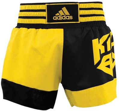 adidas KickBoxshort SKB02 Schwarz/schock Gelb