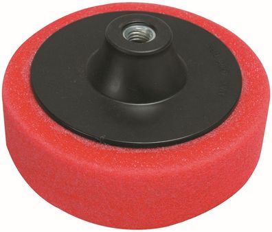 Silverline Schleifzubehör M14-Polierschaum, 150 mm superweich-Rot